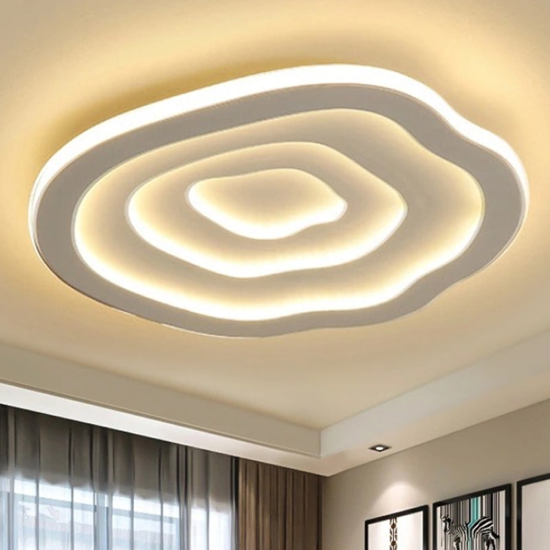Luvano Ripple LED Deckenleuchte Wellen flach