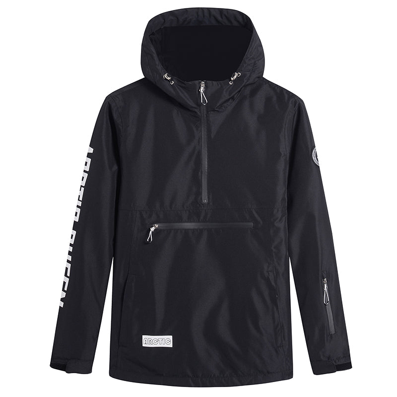 Damen Mountain Challenger Half-Zip Anorak-Schneejacke