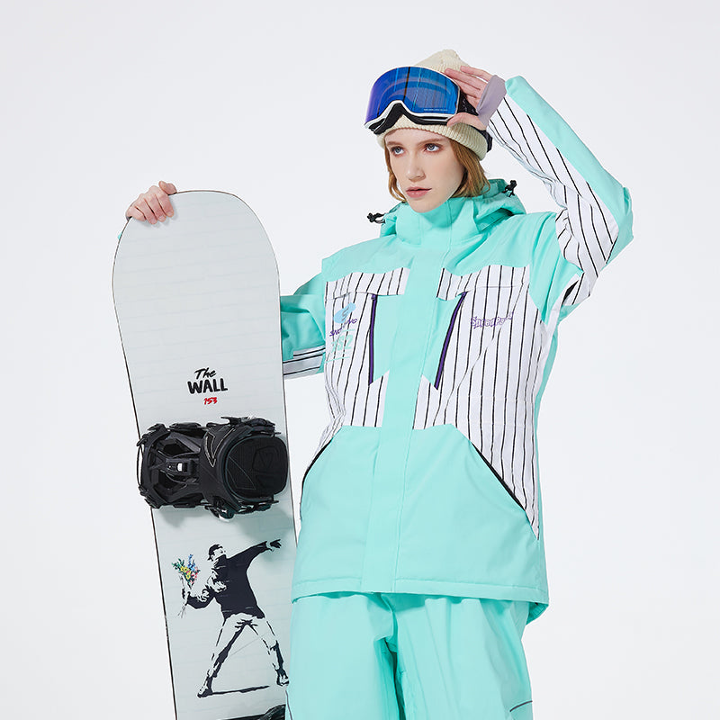 SpeedPanda Mountain Unisex Alpine Avalanche Flare Expedition Schneejacke für Damen und Herren