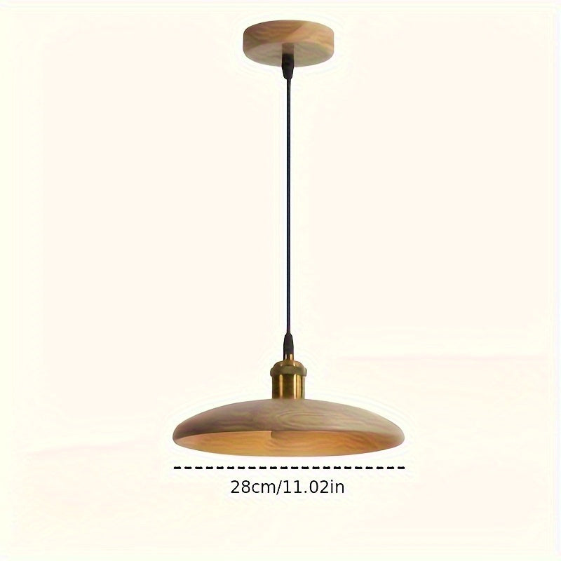 Luvano Pendelleuchte Massivholz Nordic Deckenlampe