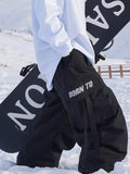 Herren Born To Be Wild Mountain Chill Baggy Schneehose