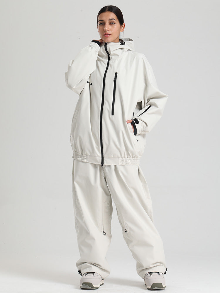 Gsou Snow Mountain Freestyle SnowFlex Street Hybrid Snowboardanzüge für Damen