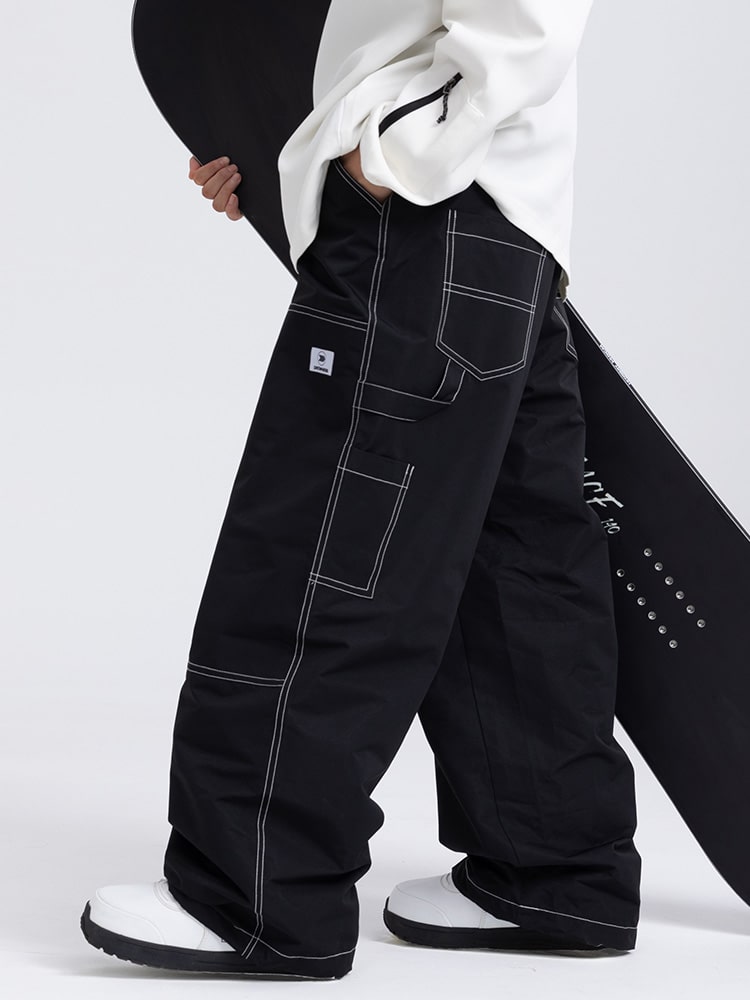 Damen Mountain Freerider Freestyle Baggy Snowboardhose