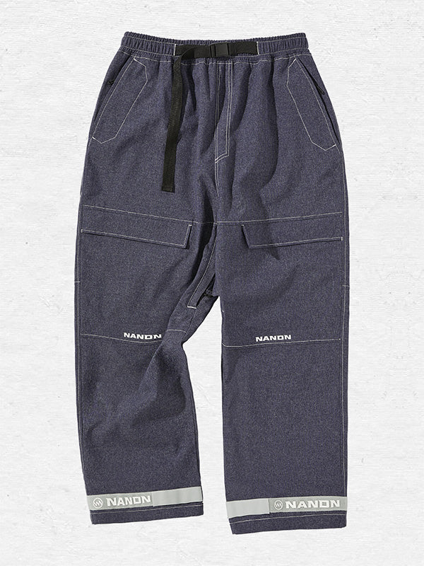 Damen-Snowboardhose Nandn Mountain Beast Denim Prime Baggy
