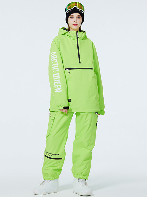 WinterPeak SnowGuard Anorak-Schneeanzüge für Herren mit halbem Reißverschluss
