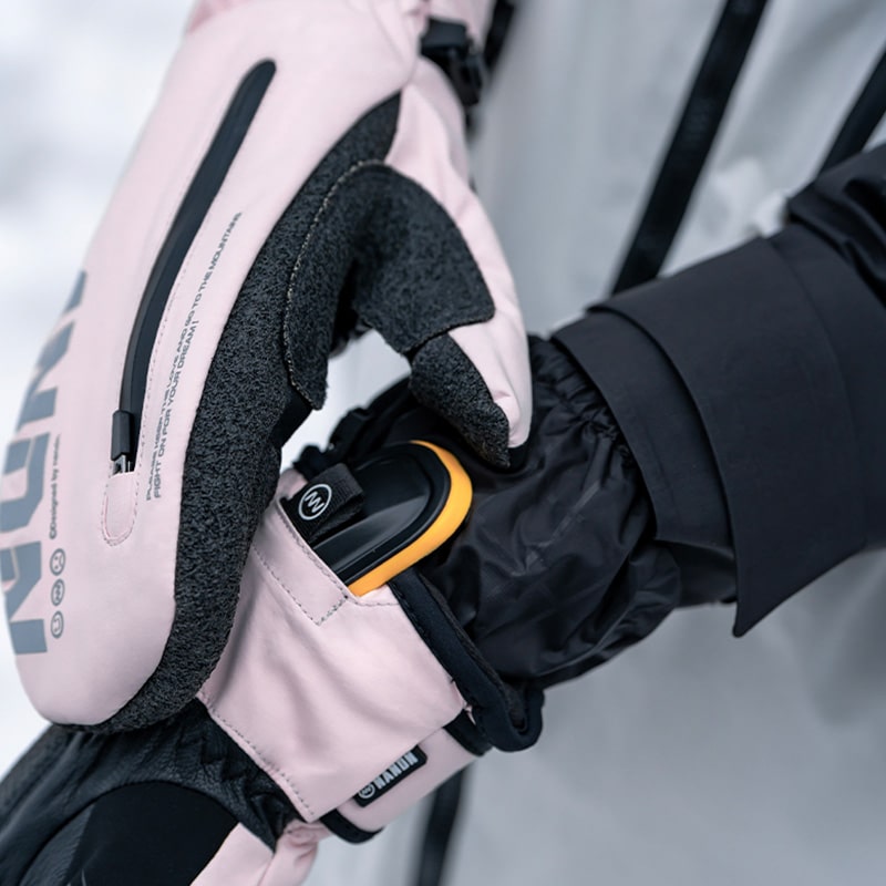 Nandn PowderPeak KEVLAR-Schneehandschuhe für Herren – Extremwetter