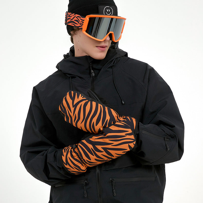 ChillVibe Grafik-Snowboardhandschuhe für Herren