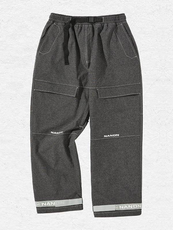 Damen-Snowboardhose Nandn Mountain Beast Denim Prime Baggy