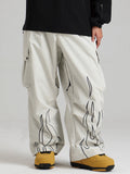 Gsou Snow Furious Spark Reflektierende Cargo-Schneehose für Damen
