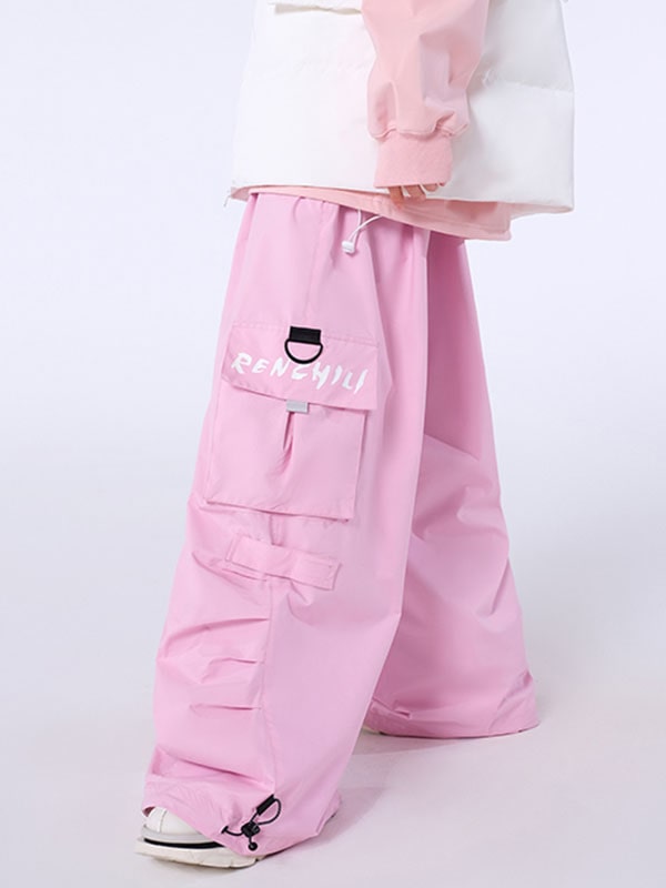 RenChill SlopeStyle Cargo Baggy Schneehose für Damen