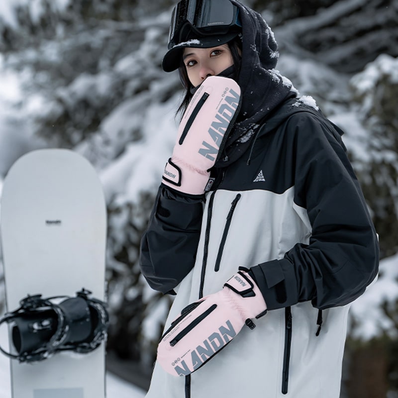 Nandn PowderPeak KEVLAR-Schneehandschuhe für Herren – Extremwetter