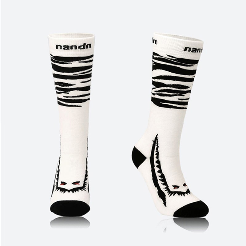 Nandn City Escape Unisex Thermosocken aus Wolle, lang, Ski- und Snowboardsocken