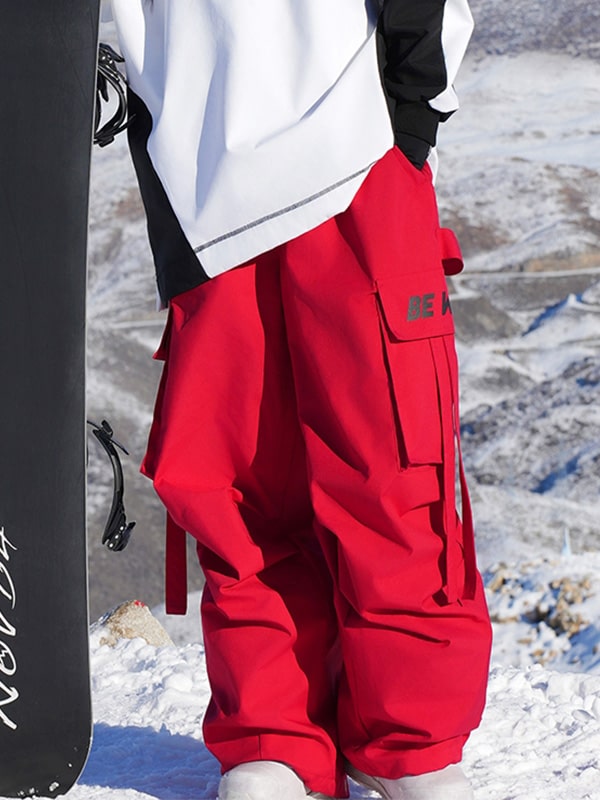Damen Born To Be Wild Mountain Chill Baggy Schneehose
