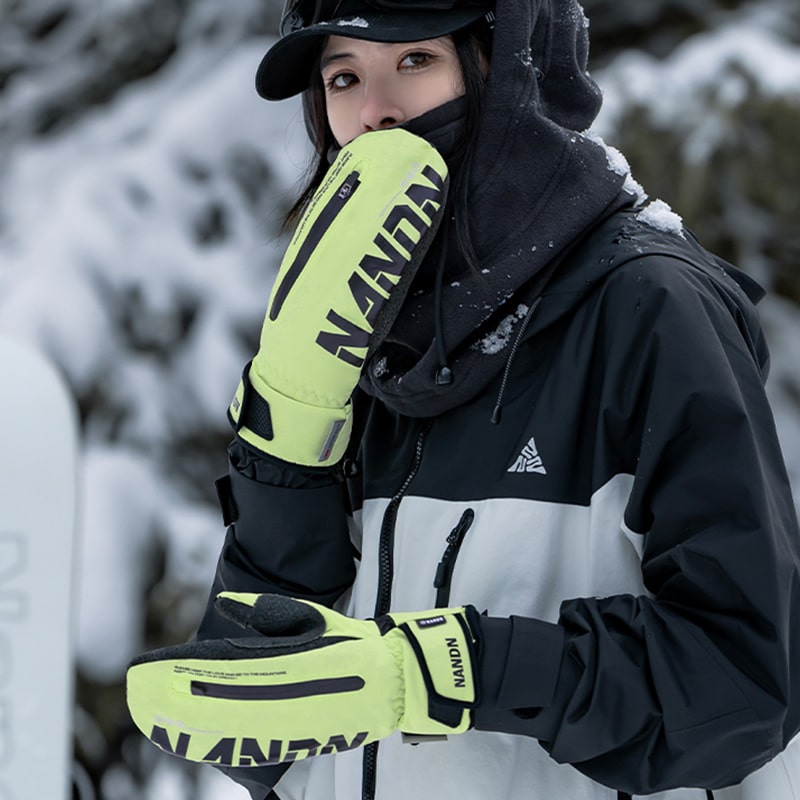Damen-Schneehandschuhe von Nandn PowderPeak KEVLAR für extreme Wetterbedingungen