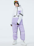Mountain Peak SnowGuard Schneeanzüge für Damen mit halbem Reißverschluss und Anorak