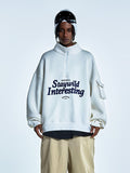 RenChill Mountain Chill Pullover Baggy Snow Hoodie für Herren