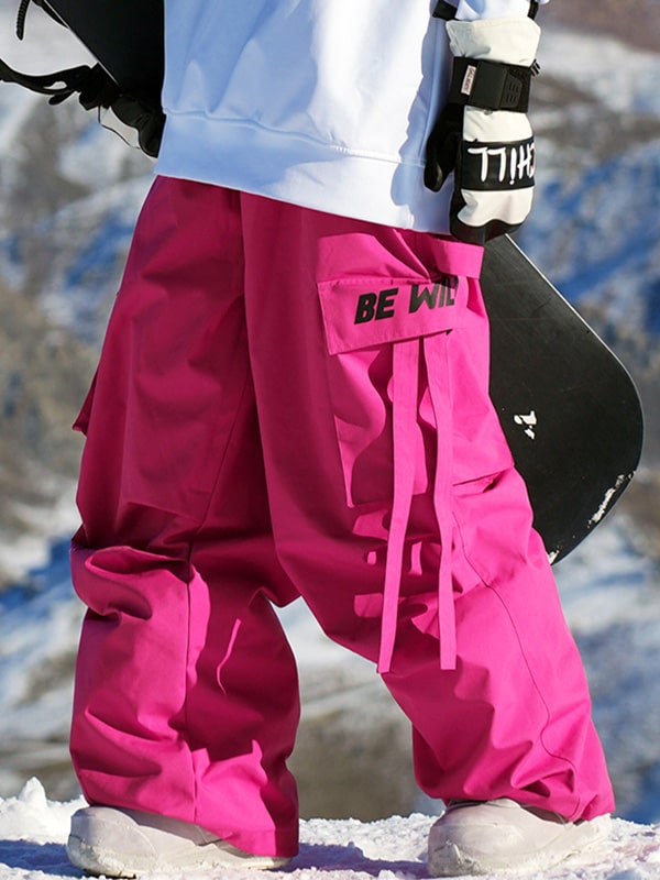 Damen Born To Be Wild Mountain Chill Baggy Schneehose
