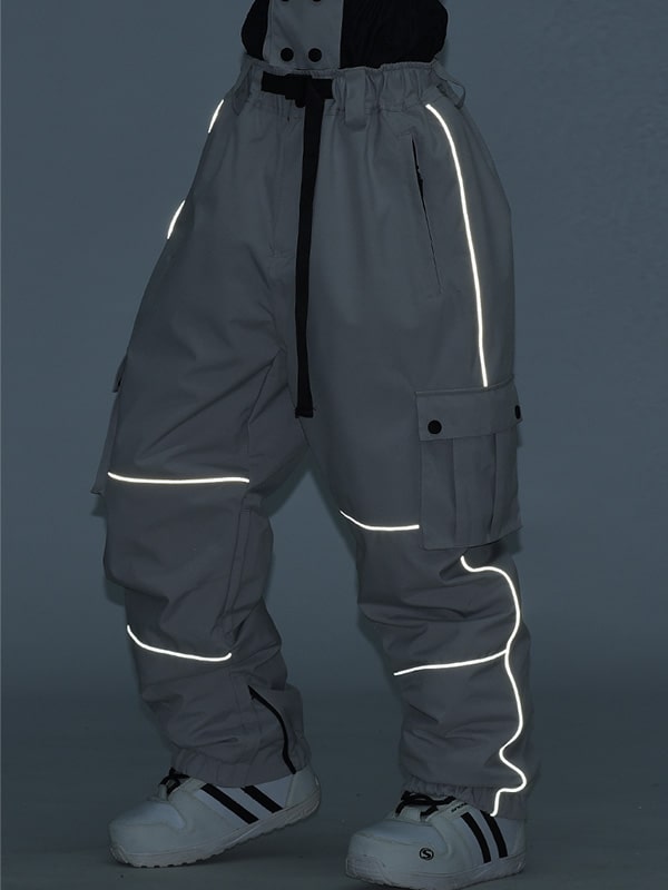 SnowCraze Alpine Explorer Freestyle Baggy Schneehose für Herren