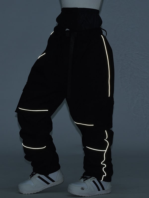 SnowCraze Alpine Explorer Freestyle Baggy Schneehose für Damen