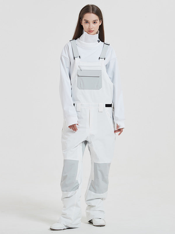 Damen Rabbit Snow Freestyle Mountain Discover Snowboardhose Ski-Latzhose