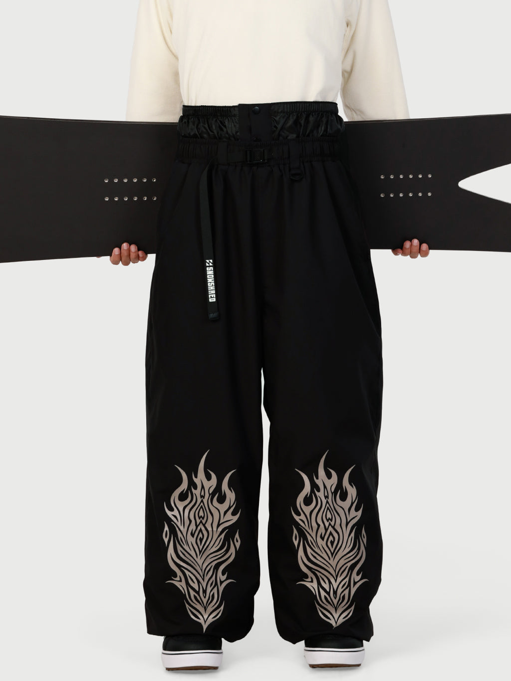 Hyper Beast Herren Strapazierfähige Allzweck-Freestyle-Skihose im Baggy-Stil