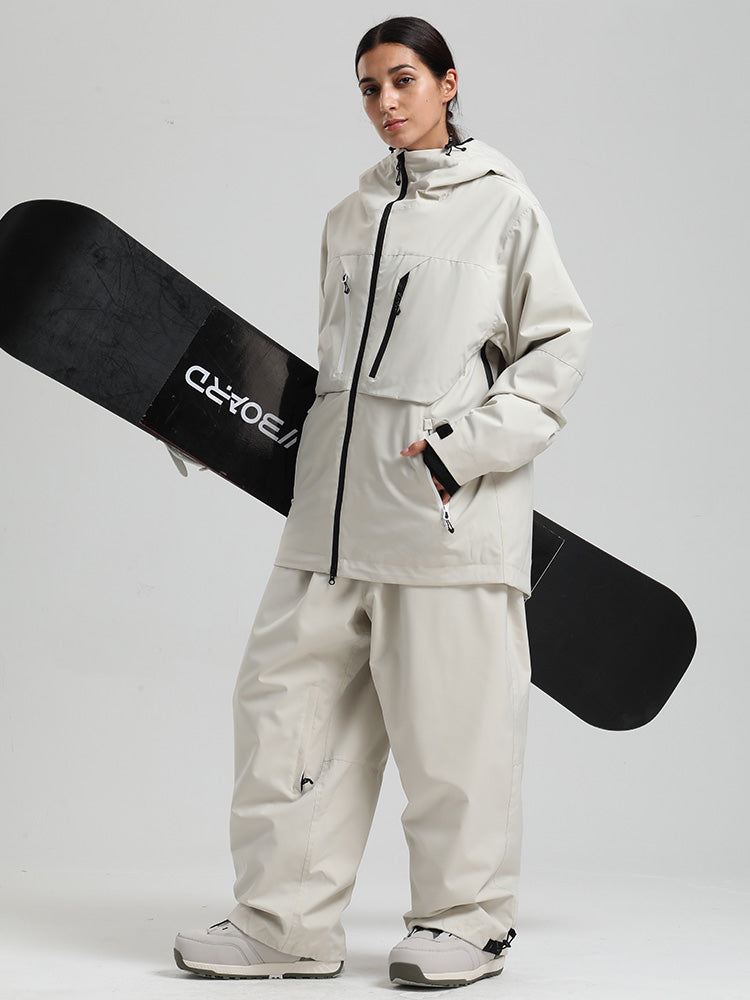 Gsou Snow Damen-Winter-Funktions-Cargo-Schneeanzüge für den Berg
