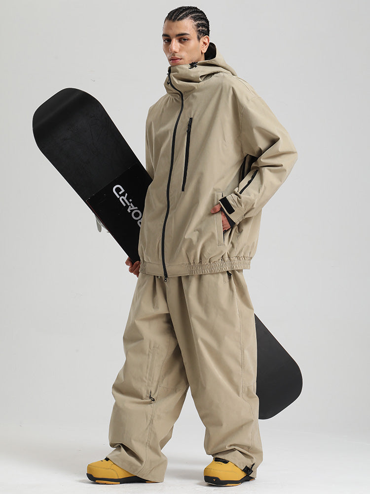 Gsou Snow Mountain Freestyle SnowFlex Street Hybrid Snowboardanzüge für Herren