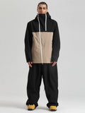 Gsou Snow HyperDrive Ganzjahres-Skianzug für Herren, Farbblock-Design, Cargo-Stil