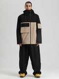 Gsou Snow Terrain Flow FlexZip Hybrid Cargo Snowboardanzüge für Herren