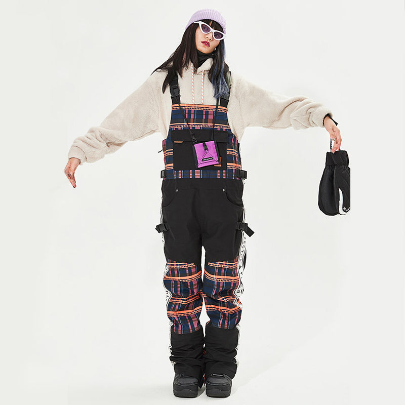 Damen Vector Mountain Queen Isolierte Latzhose, Schneehose