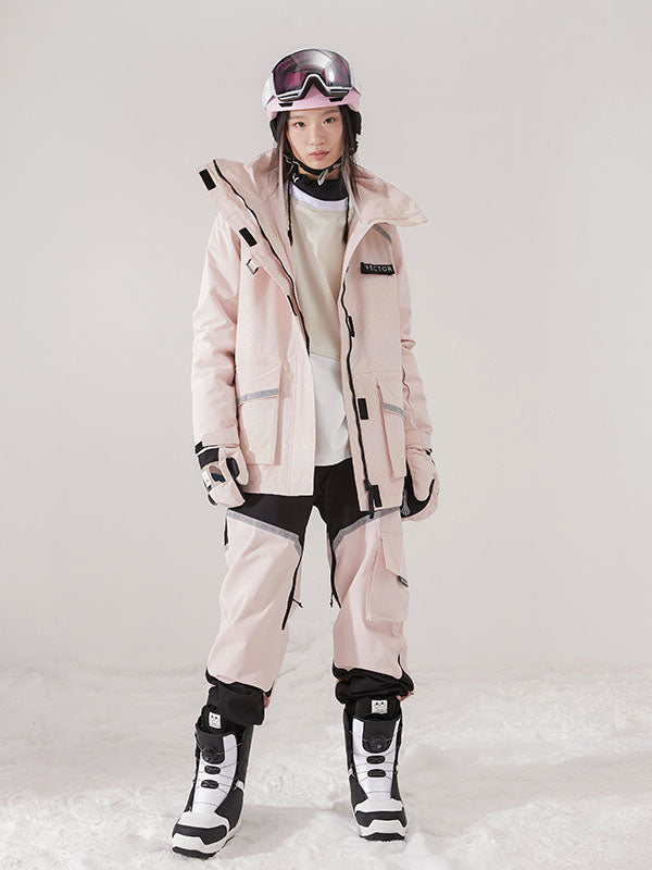 Zweiteiliger Schneeanzug Vector Mountain Defender für Damen, Skioverall