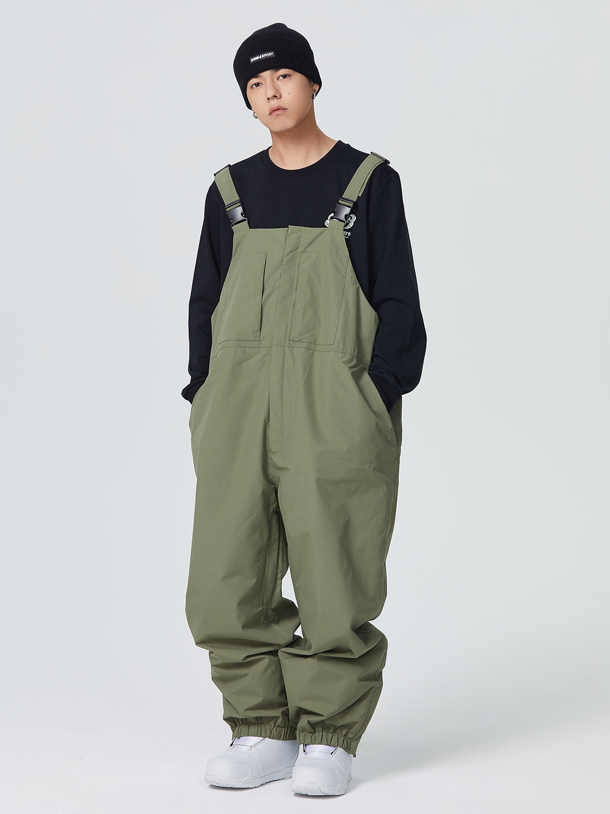 Searipe SnowPro Baggy Overall Snowboardhose für Damen
