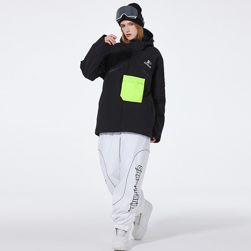 SpeedPanda Unisex Alpine SnowTech Mountain Explorer Schneeanzüge für Damen und Herren