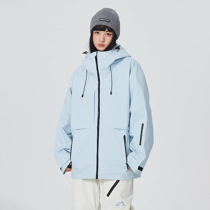 Searipe FrostGuard SnowTech Unisex-Snowboardjacke für Herren