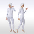 Damen Komfortables Warmes Tech Funktionelles Baselayer-Set