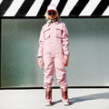 Doorek Superb Damen-Einteiler-Skianzug in Pink, Winter-Schneeanzug