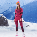 Gsou Snow Winter Warmers Fleece-Thermo-Baselayer-Set für Damen