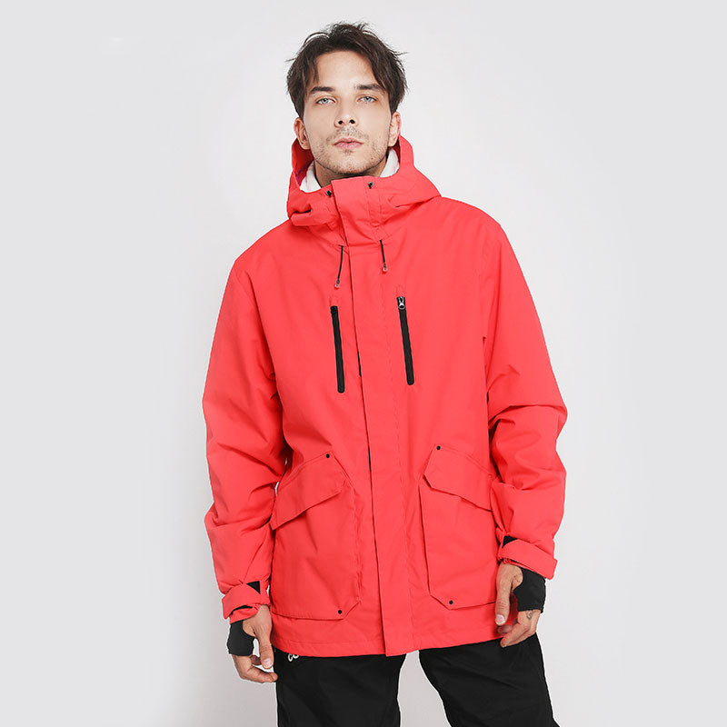 Cosone Winter-Schneejacke für Herren und Unisex, wasserdicht