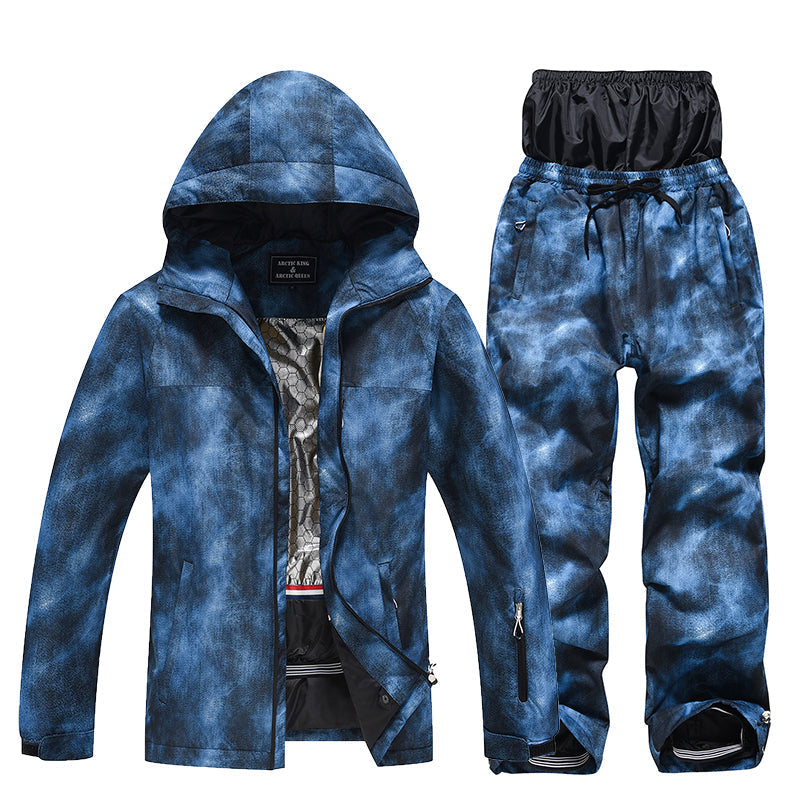 Winter-Outdoor-Abenteuer-Saison-Schneejacken- und Hosen-Set für Herren