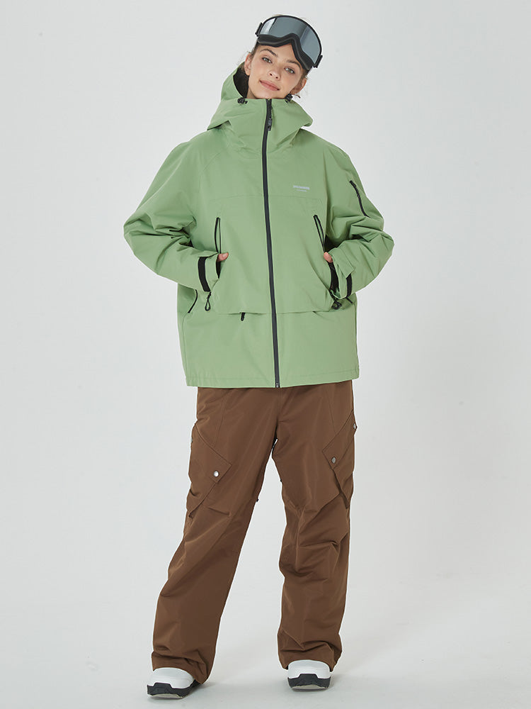 Mountain Breaker Anorakjacke für Damen mit passender Cargo-Snowboardhose