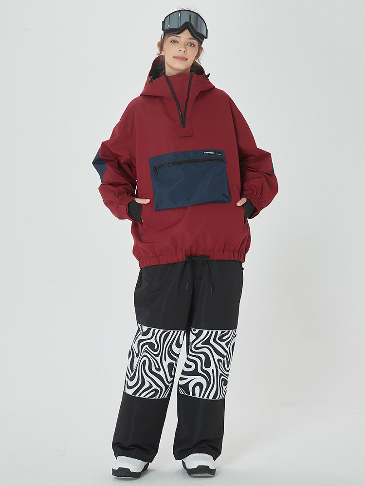Damen Winter Baggy Snowboardanzug Prime Bomber Schneejacke & Hose