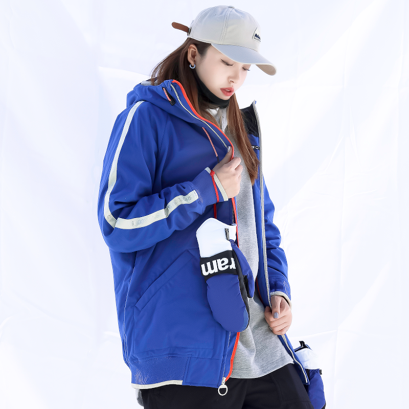 Doorek Old School Outdoor-Schneejacke für Damen