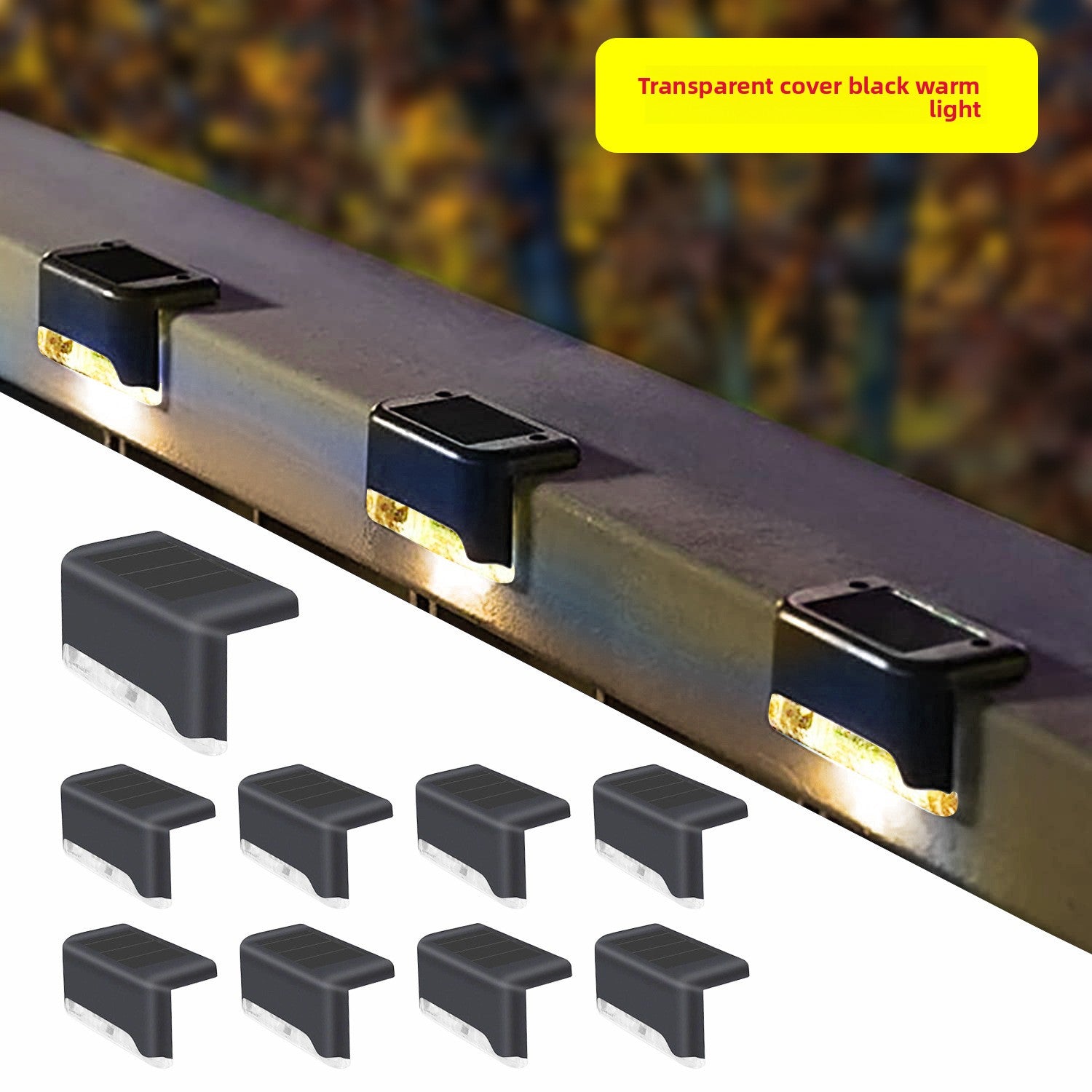 Luvano Solar Stufenleuchten Treppe Weg 1er 4er 10er