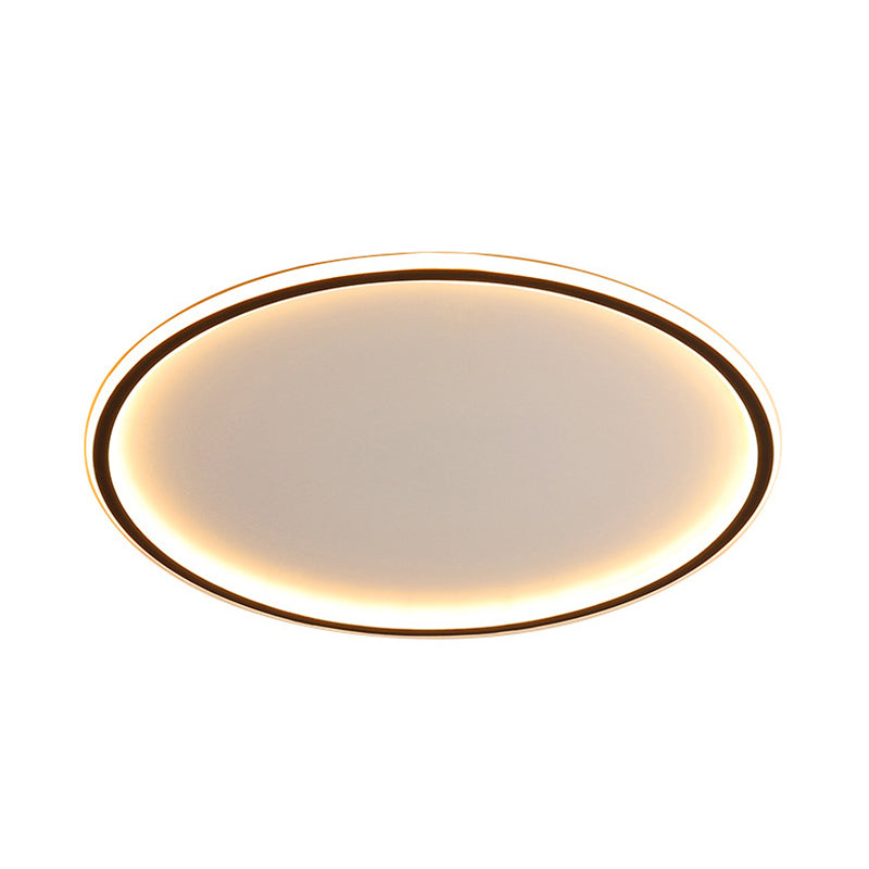 Luvano LED Deckenleuchte Scheibe Nordic flach