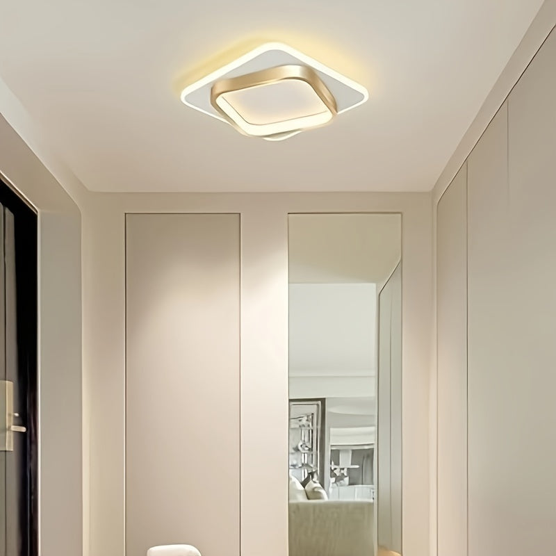 Luvano LED Deckenleuchte eckig geometrisch minimal
