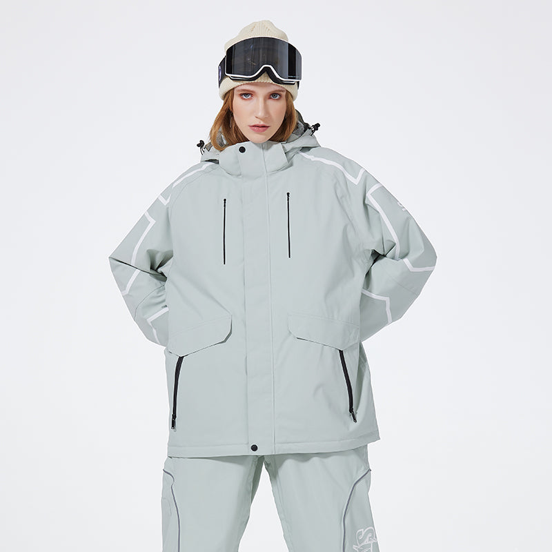 SpeedPanda Mountain Unisex SnowElite Adventure Schneejacke für Damen und Herren