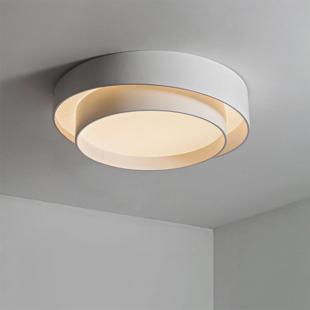 Luvano LED Deckenleuchte rund Nordic minimalistisch
