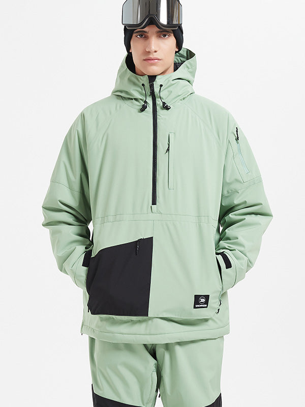 Herren Mountain Pro Anorak Wasserdichte Schneejacke
