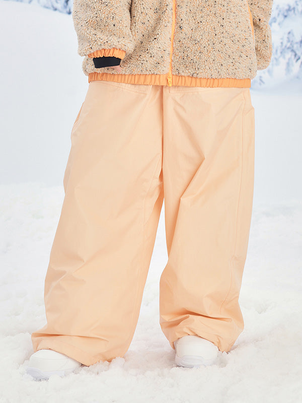 YXSS Snow Peak Sprite Damen-Snowboardhose, wasserdicht, locker geschnitten