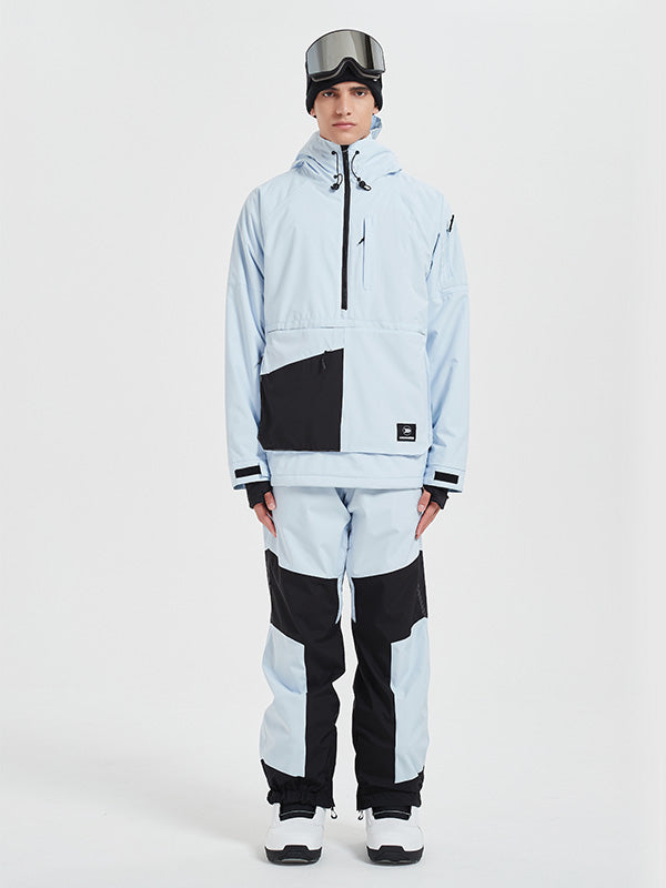Herren Mountain Pro Anorak wasserdichte Schneeanzug-Sets